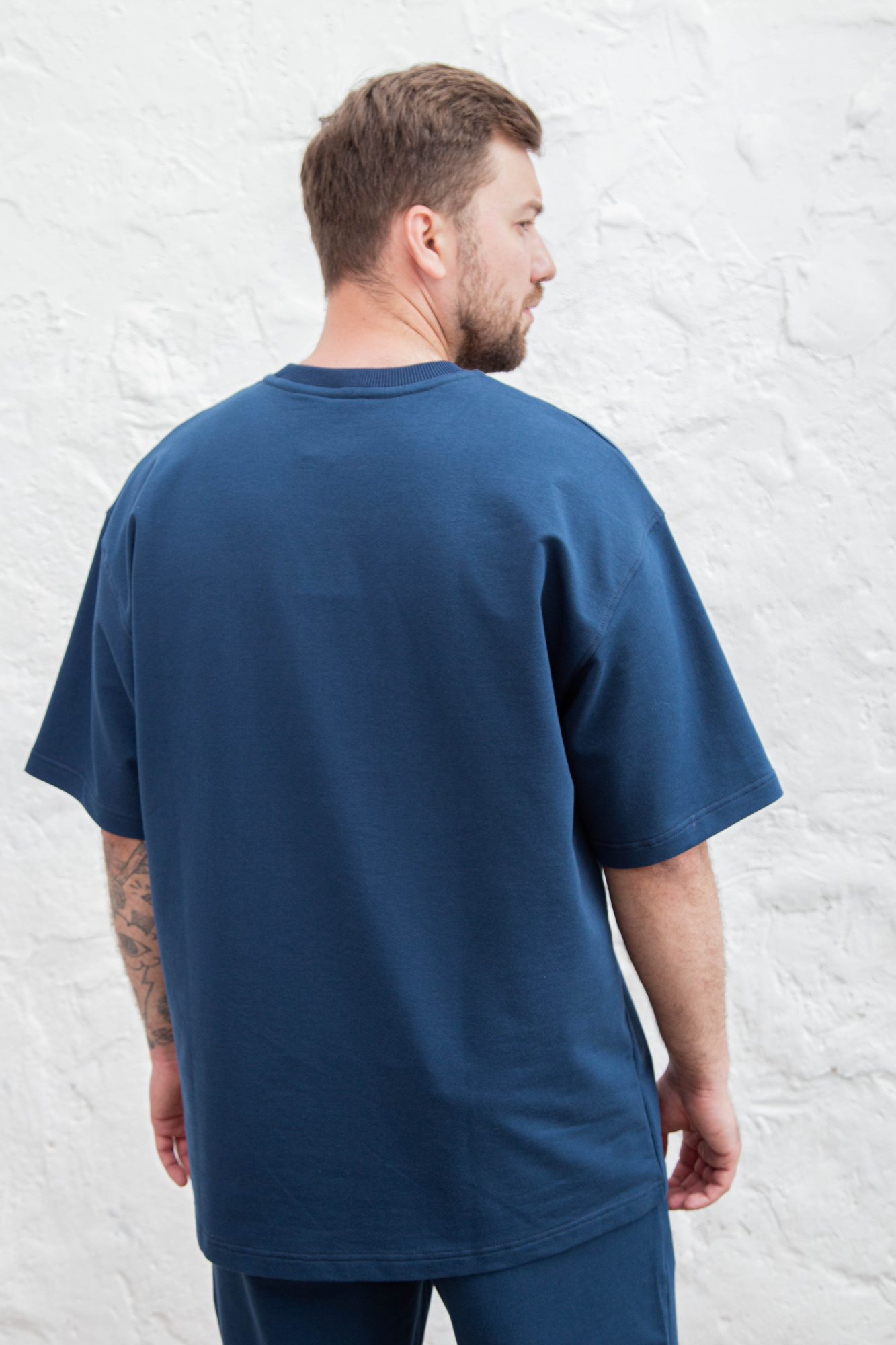 Джемпер мужской М-23598 (Размер:104-94-182,188 Цвет:атлантик)