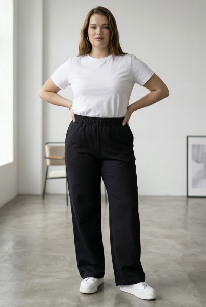 Брюки женские М-У12180 (Размер:96-102-164 Цвет:черный)