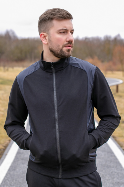 Жакет спортивный мужской М-26211/ж (Размер:104-94-170,176 Цвет:черный) Жакет спортивный мужской М-26211/ж (Размер:104-94-170,176 Цвет:черный)