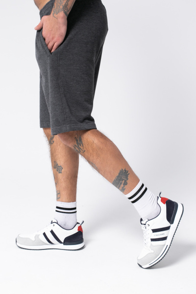 Шорты спортивные мужские М-24034/6 (Размер:100-90-170,176 Цвет:т.серый меланж)