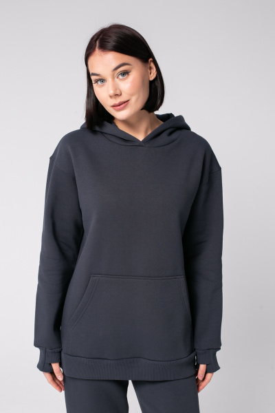 Джемпер спортивный женский М-11866/д (Размер:84-90-158,164 Цвет:графит)