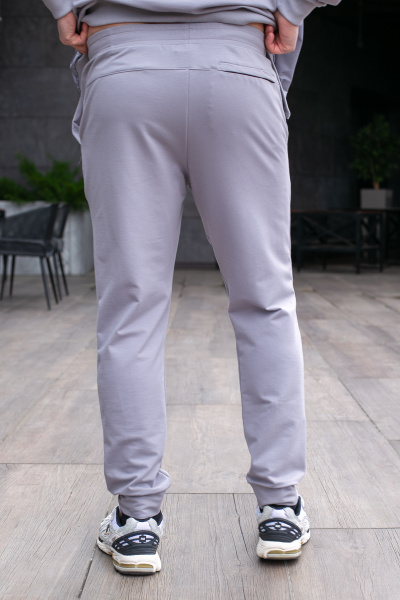 Брюки спортивные мужские М-22090 (Размер:96-86-176 Цвет:серый камень)