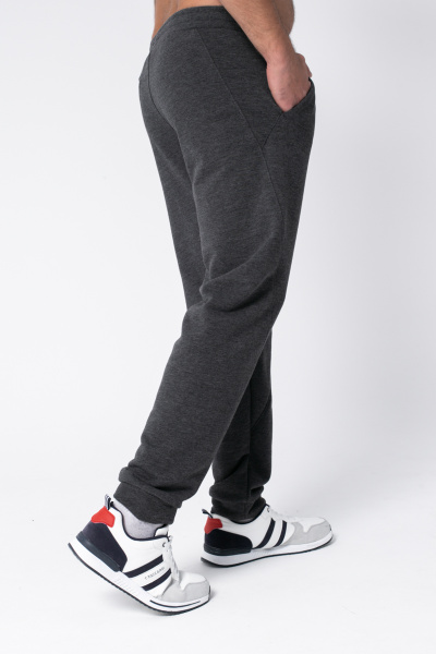 Брюки спортивные мужские М-22113/2 (Размер:88-78-176 Цвет:антрацит)