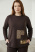 Джемпер женский М-У13738 (Размер:120-126-158,164 Цвет:шоколад)