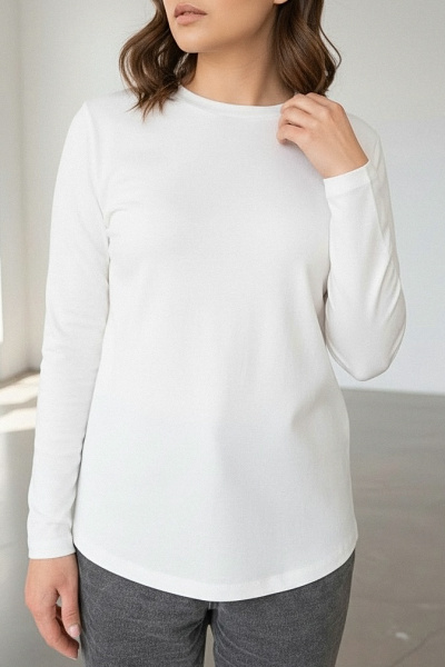 Джемпер женский М-13450/25 (Размер:92-98-158,164 Цвет:белый)