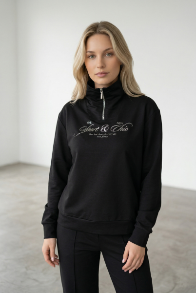 Джемпер женский М-У13496 (Размер:88-94-158,164 Цвет:черный)