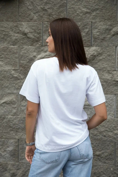 Футболка женская М-13624/1 (Размер:84-90-158,164 Цвет:белый)