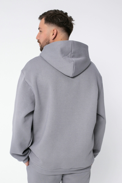 Джемпер спортивный мужской М-23523 (Размер:100-90-182,188 Цвет:серый камень)