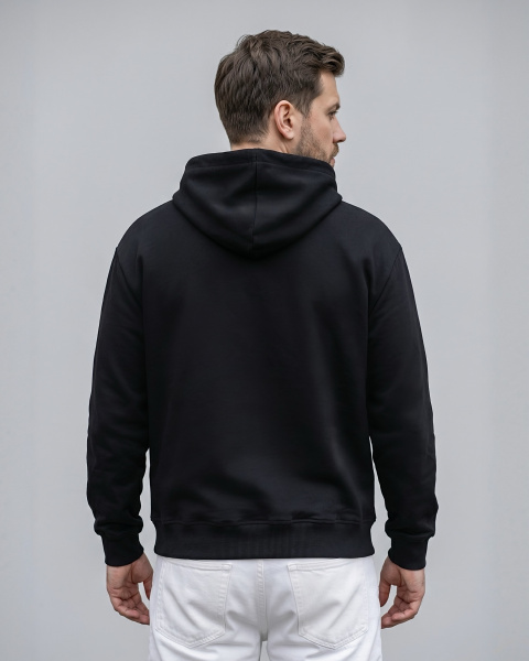 Джемпер спортивный мужской М-У23620 (Размер:96-86-170,176 Цвет:черный)