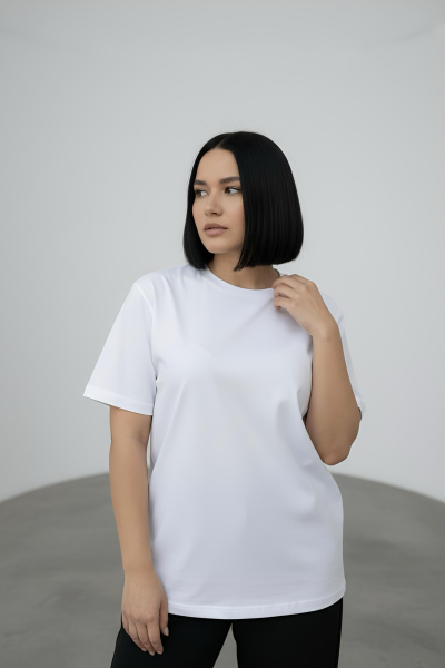 Футболка женская М-13550/25 (Размер:84-90-158,164 Цвет:белый)