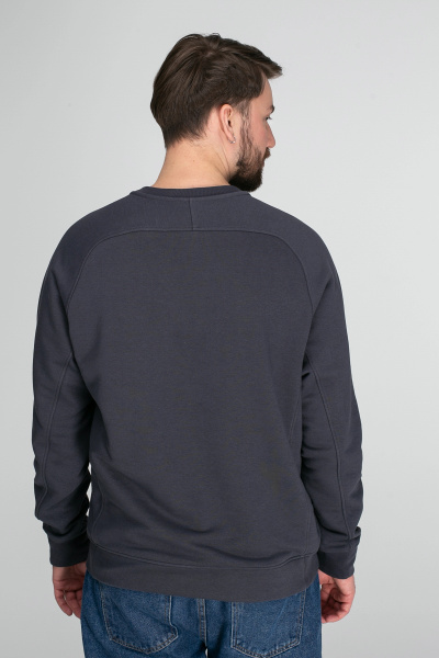 Свитшот мужской М-23079/3 (Размер:108-98-170,176 Цвет:графит)